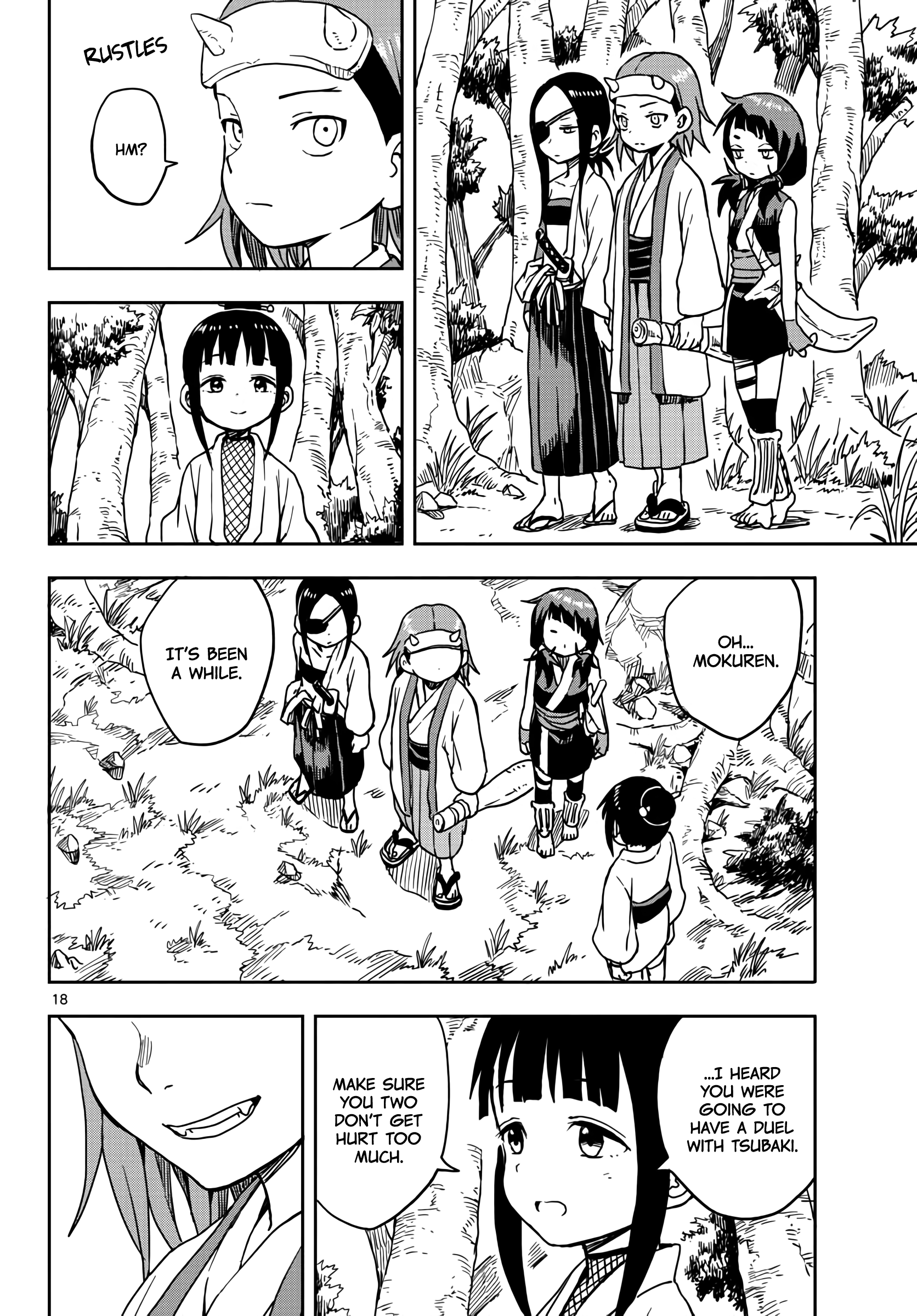 Kunoichi Tsubaki no Mune no Uchi Chapter 16 18